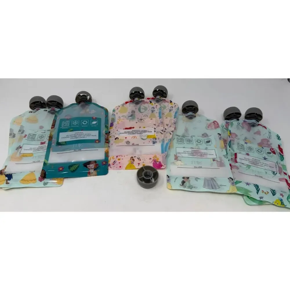 Simple Modern Disney Reusable Food Pouch Set of 8
